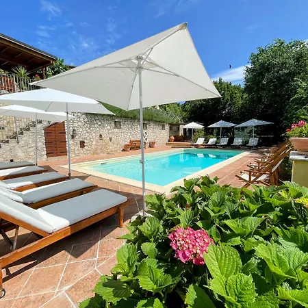 酒店 Spoleto Splash Torettawifiaircondishwasher - Large Terrace, Patio, Gardens