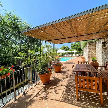 酒店 Spoleto Splash Torettawifiaircondishwasher - Large Terrace, Patio, Gardens Strettura